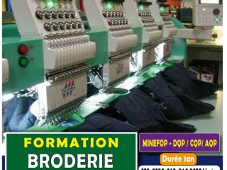 Formation professionnelle métier d'imprimerie broderie industrielle