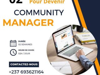 Formation en community management