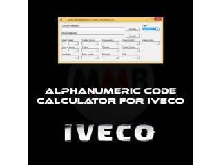 ALPHANUMERIC CODE CALCULATOR for IVECO