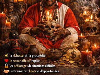 🌟 GRAND MAÎTRE ADANTO – DÉSENVOÛTEMENT PUISSANT, RETOUR DE CHANCE ET PROTECTION SPIRITUELLE