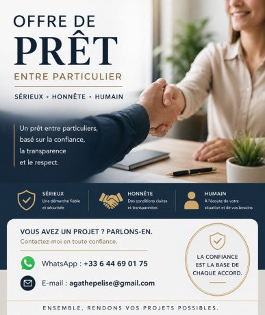 offre-de-pret-entre-particulier-serieux-et-honnete-en-72h-big-0