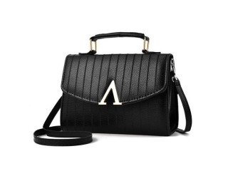 Universal Women's Fashion Diagonal Shoulder Bag-black