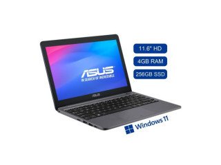 Asus Vivobook E12-Intel Celeron-4GB RAM-256GB SSD-Windows 11-11.6" HD-Grey (1YR WRTY)