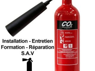 Maroc maintenance extincteurs : recharge vérification et controle extincteur Rabat