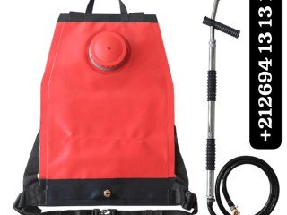 Rabat seau dorsal feux de foret Maroc