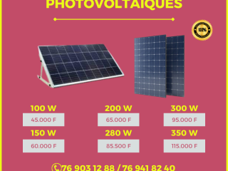 DES PANNEAUX SOLAIRES A VENDRE AU SENEGAL