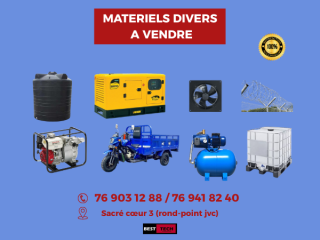 MATERIELS DIVERS A VENDRE